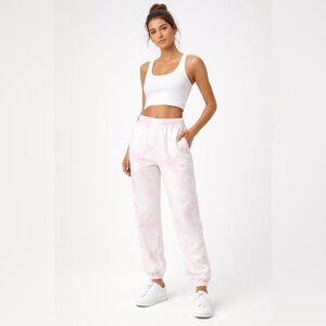 💖Revolve NIA Tie-Dye Pink Jogger Pants